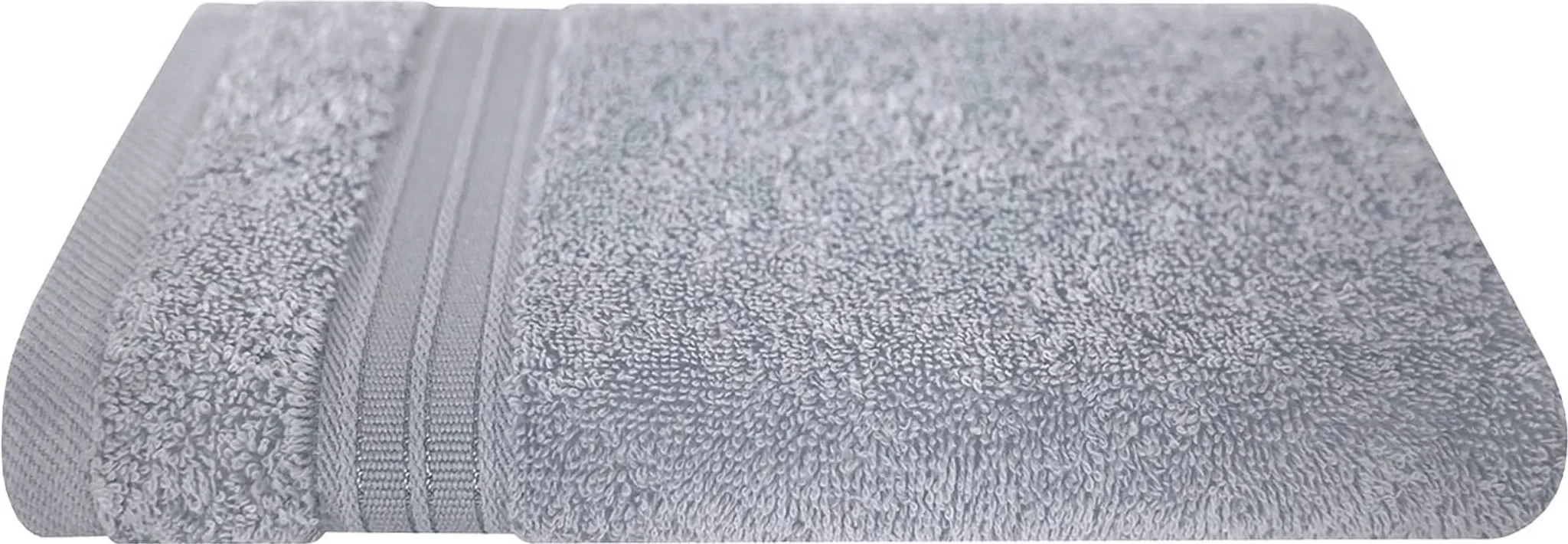 Gästetuch 30 × 50 cm – Silbergrau, Baumwolle